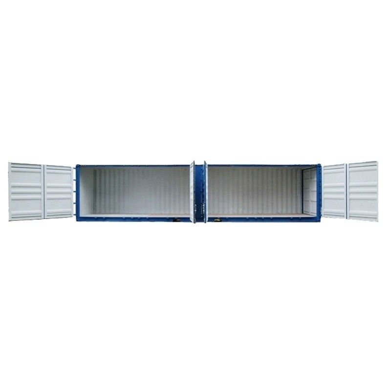 40ft Large Side Door Opening Shipping Container Capacidade 70,1 cbm Dimensões externas l x W x H mm 12192 x 2438 x 2896 mm