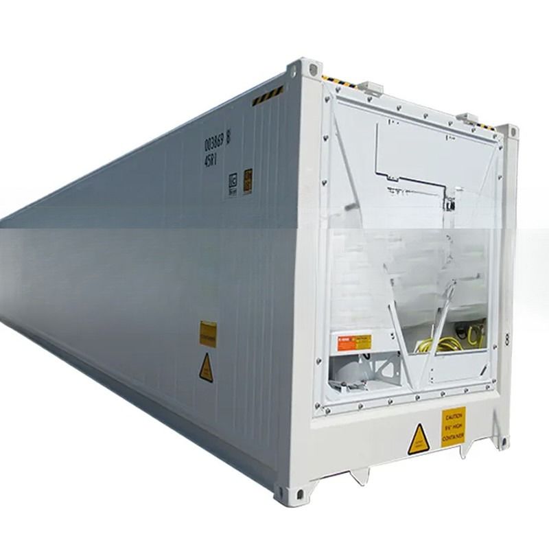 40 pés comprimento termo rei congelador refrigerado recipiente dimensões internas 11979 x 2294 x 2554 mm