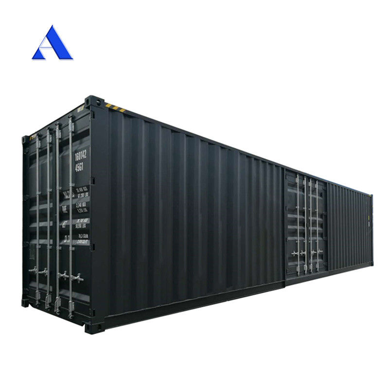Container de embarque seco de 40 pés com abertura de uma porta lateral de 40 pés, com material de aço HC ou GP de 40 pés, certificado CSC com dimensões internas