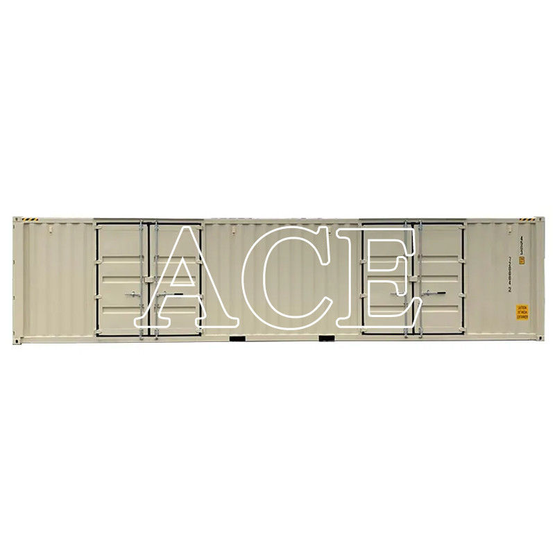 Contêiner de transporte de lado aberto de 40 pés de altura com 12192 x 2438 x 2896 mm Dimensões externas e características personalizáveis