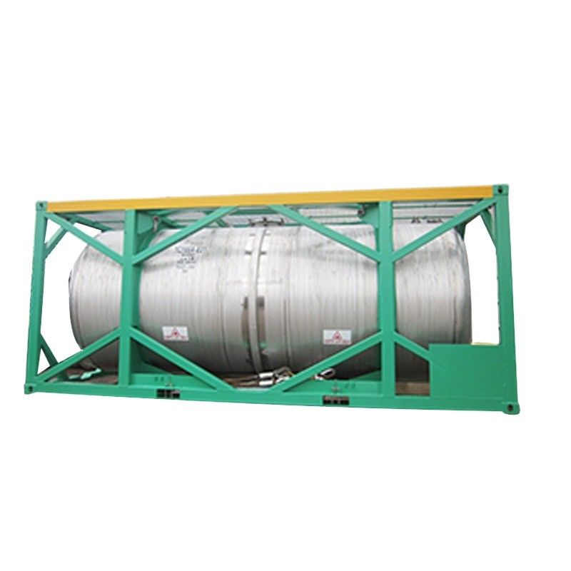 16000L DNV 2.7-1 Padrão 20ft Frame UN T11 Tote de aço inoxidável Container de tanque offshore para transporte internacional