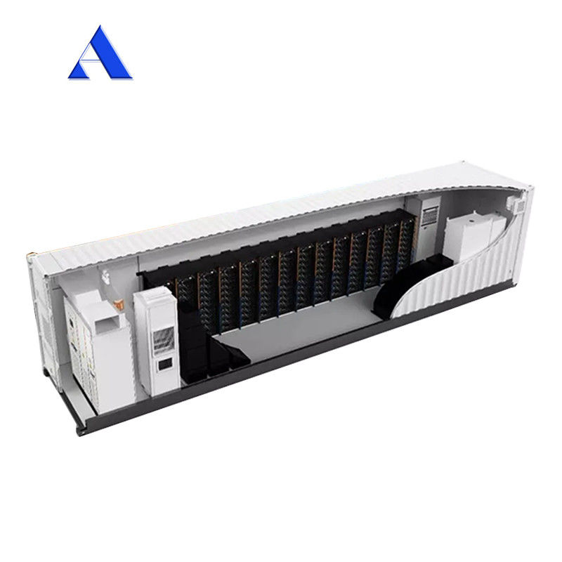 Aceito Pequena quantidade de encomenda Bess Customizable 40ft Solar Energy Storage System Battery Container