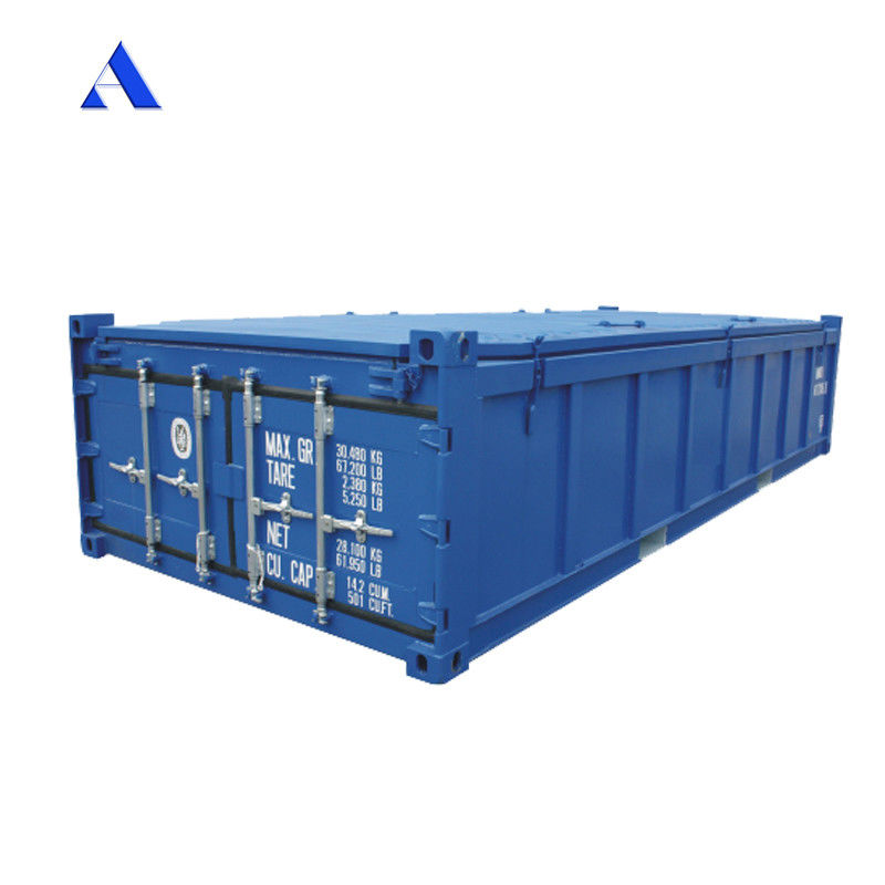 Idade 20ft 20 Open Top Half Height Hard Shipping Container com piso de madeira ou aço Container certificado CSC seco