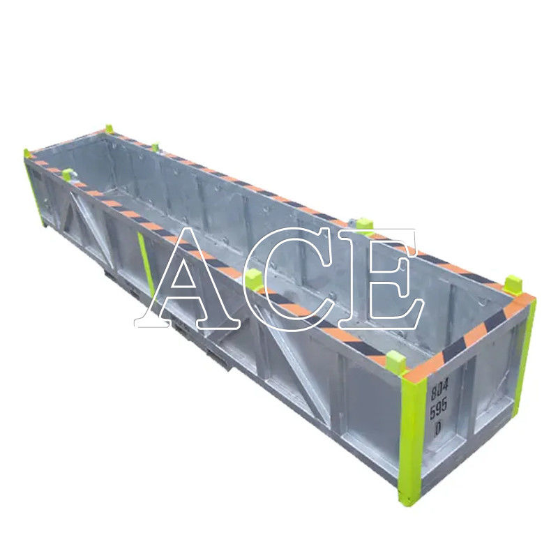 Dimensões externas l x W x H mm 8230 x 1220 x 1304 mm DNV2.7-1 Cesto de carga offshore padrão de 20 pés 27 pés 33 pés 39 pés 46 pés 76 pés