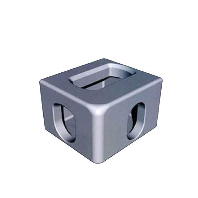 ISO 1161 Padrão SCW480 Container de transporte de aço Corner Castings Fitting Block 11kgs/piece with Raw or Shop Primer