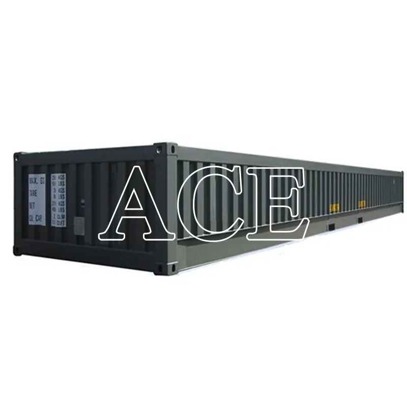 40ft Open Top Shipping Container Meia altura Acero ou telhado de lona Cobertura 40 pés comprimento Escolha Capacidade 14,36 cbm