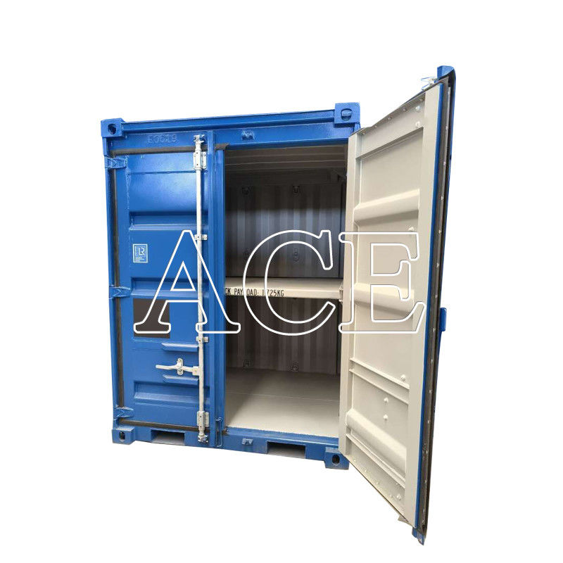 DNV 2.7-1 Container seco offshore padrão de 6 pés com aço no convés médio e material de corten Corten opcional
