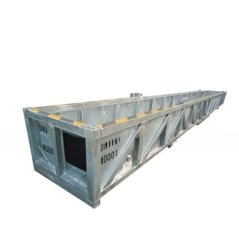 27 pés 33 pés 39 pés 46 pés 76 pés DNV2.7-1 Cesto de carga offshore padrão Dimensões externas l x W x H 8230 x 1220 x 1304 mm