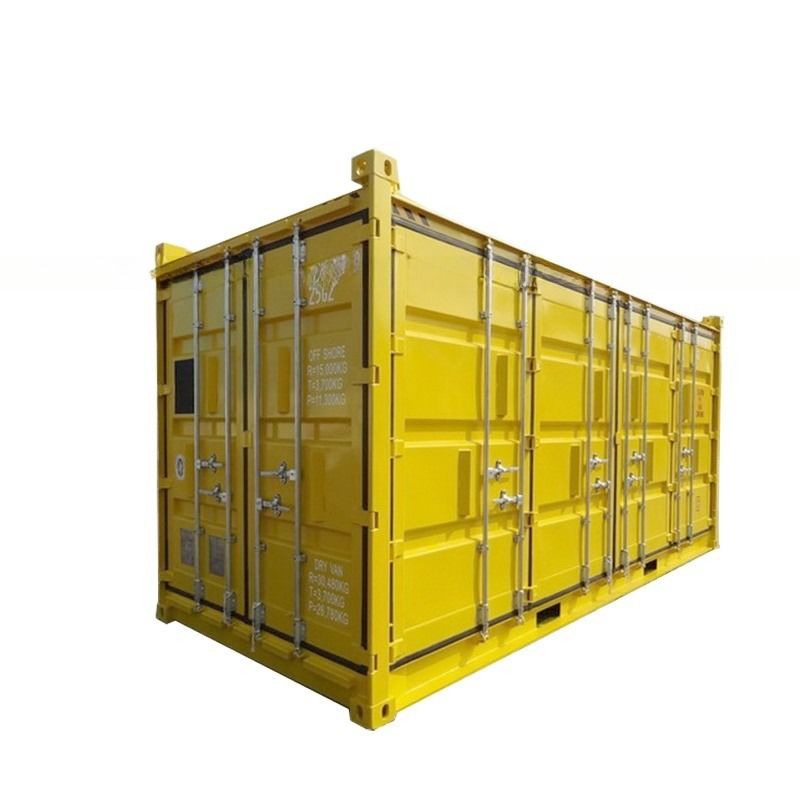 DNV 2.7-1 Padrão Container Seco HC de 20 pés Container de 20 pés de altura de cubos offshore com 2 portas laterais Capacidade 33,5 CBM