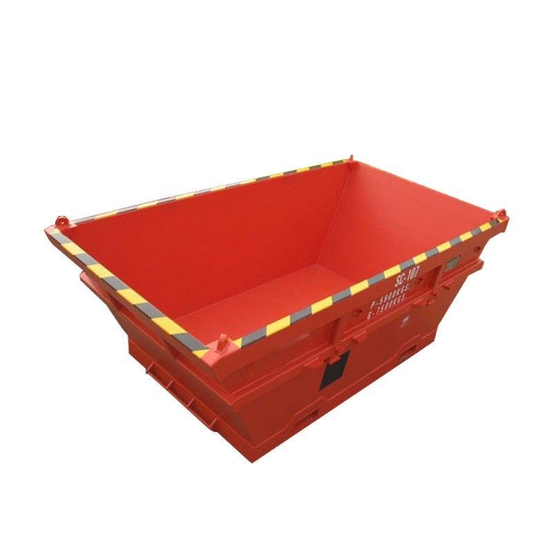 3789mm comprimento 6,5 CBM DNV aço padrão resíduos offshore Skip Onshore Container de lixo transporte para eliminação de resíduos