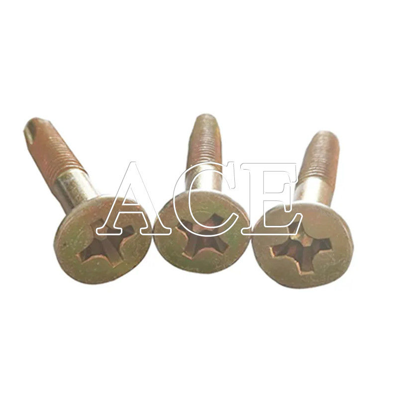 M6x45 M6x55 M6x65 Parafusos para pavimentos de contentores para contentores de transporte, de aço carbono