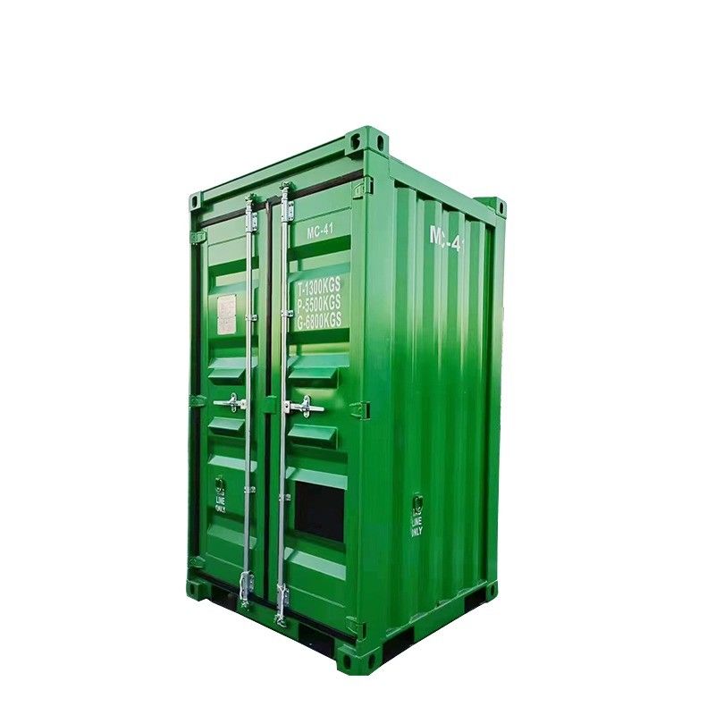 6ft Mini Containedor Container de transporte marítimo offshore DNV com piso de aço portavel CCU caixa de perfuração fechada e opcional Sling Set