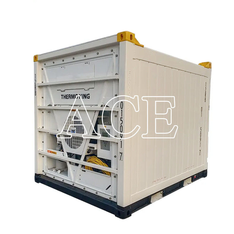 Container refrigerado offshore de 10 pés Certificados CSC/BV feitos de aço e alumínio com piso em T-Bar de alumínio