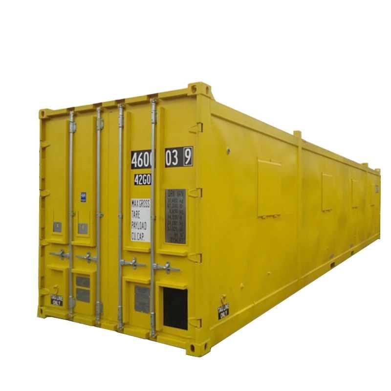 40ft DNV Certificado Container de Transporte Seco Offshore Competitivo com dimensões externas de 12.192 x 2.438 x 2.591 m