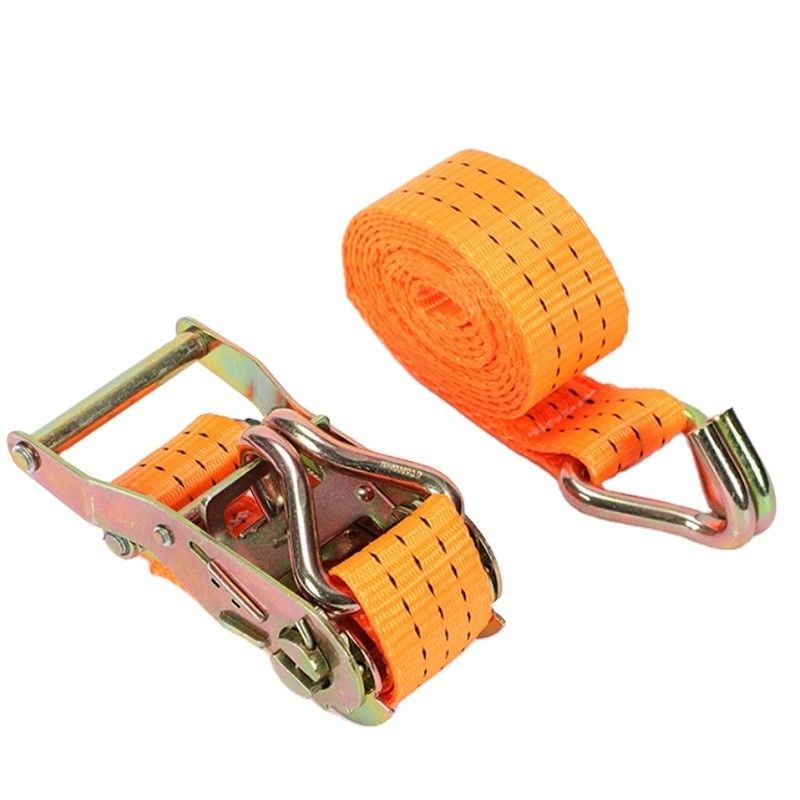 3-10m de comprimento Double J Hook Polyester Chave Retrátil Conjunto para substituição / reparação finalidade Tie Down Strap