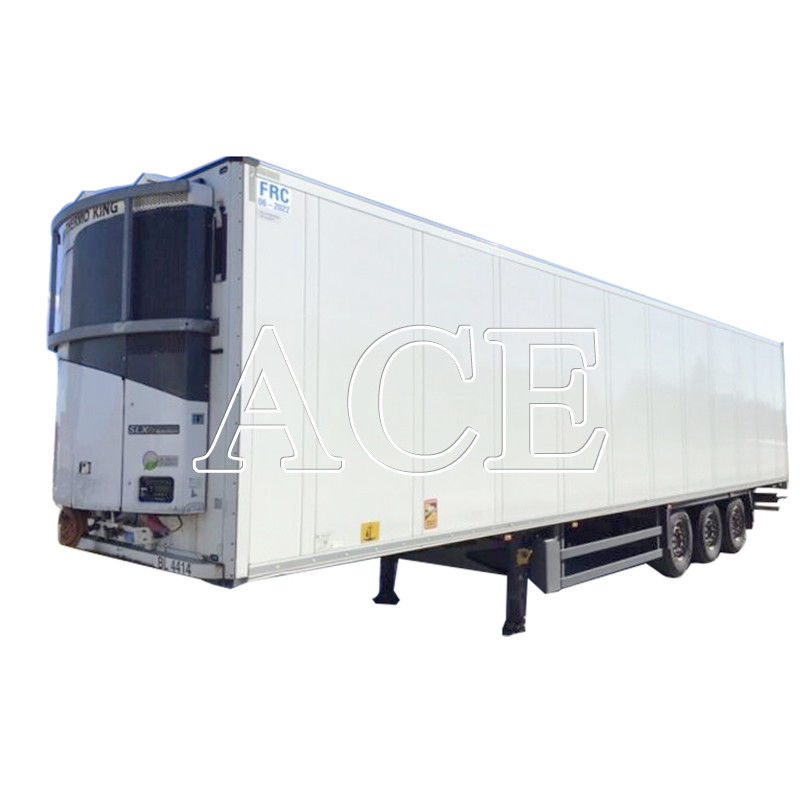 13 toneladas Axel Alex Thermo King Refrigerador 53ft Van Box isolado Semi-Relógio caminhão Trailers para necessidades de transporte