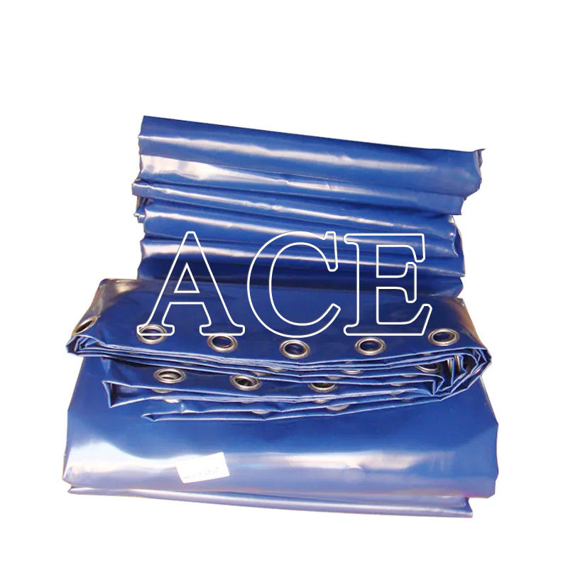 1000D*1000D Contagem de fios Estilo simples Dimensão personalizada 650gm 900gm 8m por 10m Piscina Travessia revestida de PVC para caminhão e reboque