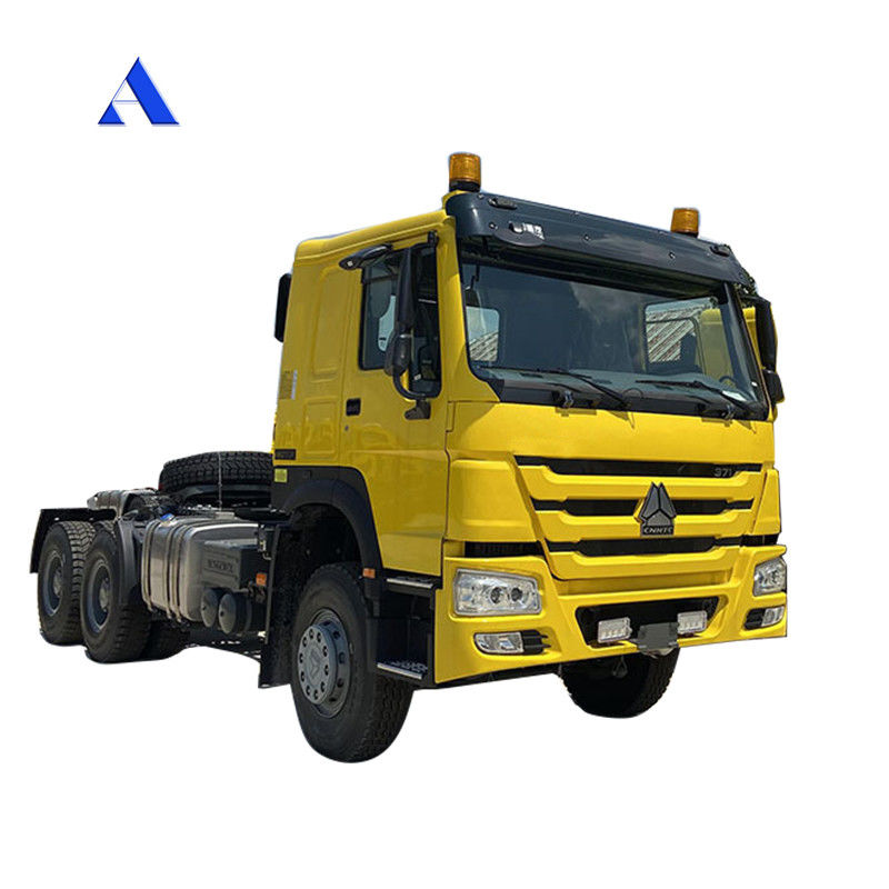 450HP 600L Tanque de combustível esquerda Euro 2 Semi-reboque 6X4 caminhão pesado cabeça de tractor combustível diesel transmissão manual automática