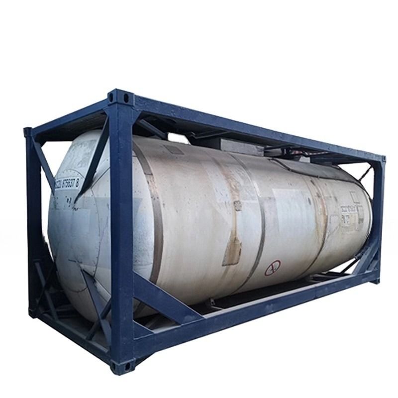 Certificado CSC T11 Container de tanque ISO de 21000L a 26000L para armazenamento de produtos químicos, de aço e aço corten
