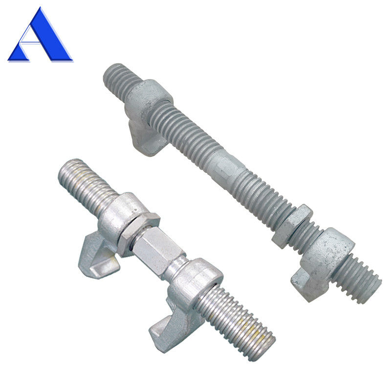 M.B.L Tensão 500KN Container Bridge Fitting Container Lashing Parts Ajustável 260mm 380mm